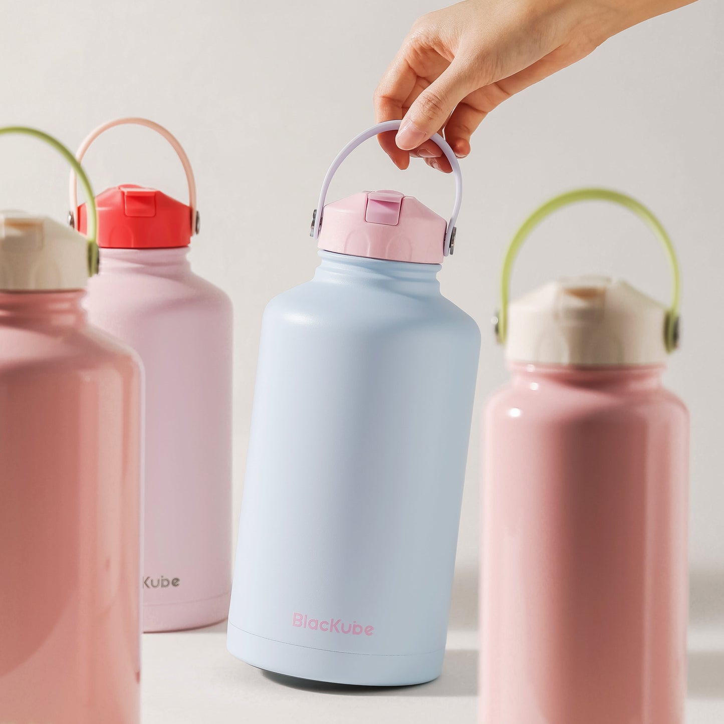 「限量新色」BlacKube 喝多多保溫杯 1000ml/1800ml 不鏽鋼材質 保溫/保冷 品牌授權正品 露營必備 送吸管刷