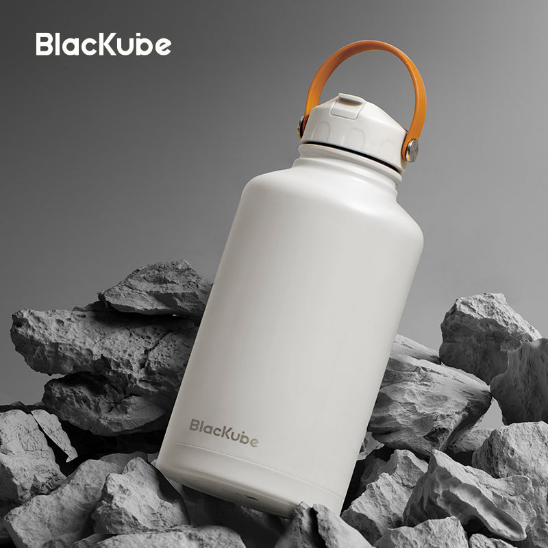 BlacKube 喝多多保溫杯 1800ml 不鏽鋼材質 保溫/保冷 超大容量 品牌授權正品 露營必備保溫壺 送吸管刷