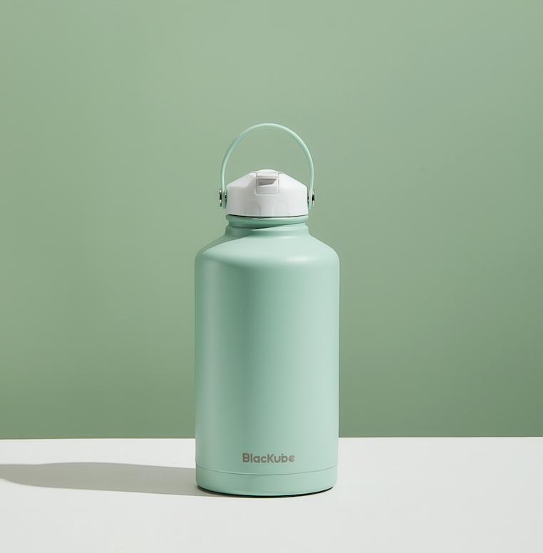 BlacKube 喝多多保溫杯 1800ml 不鏽鋼材質 保溫/保冷 超大容量 品牌授權正品 露營必備保溫壺 送吸管刷