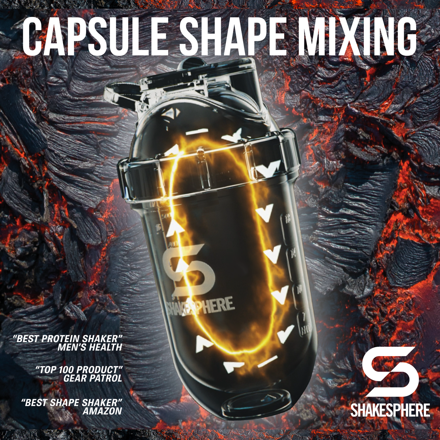 ShakeSphere 700ml Stainless 雙層不鏽鋼 膠囊雪克杯