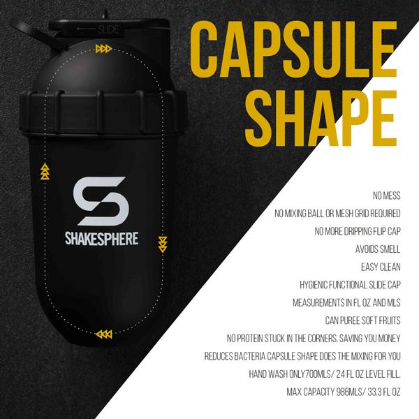 700mls ShakeSphere Tumbler Double Wall Steel Copper - ShakeSphere