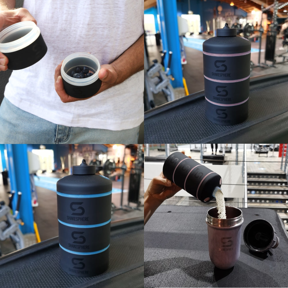 ShakeSphere 85g / 3oz Storage 三合一營養品分裝盒