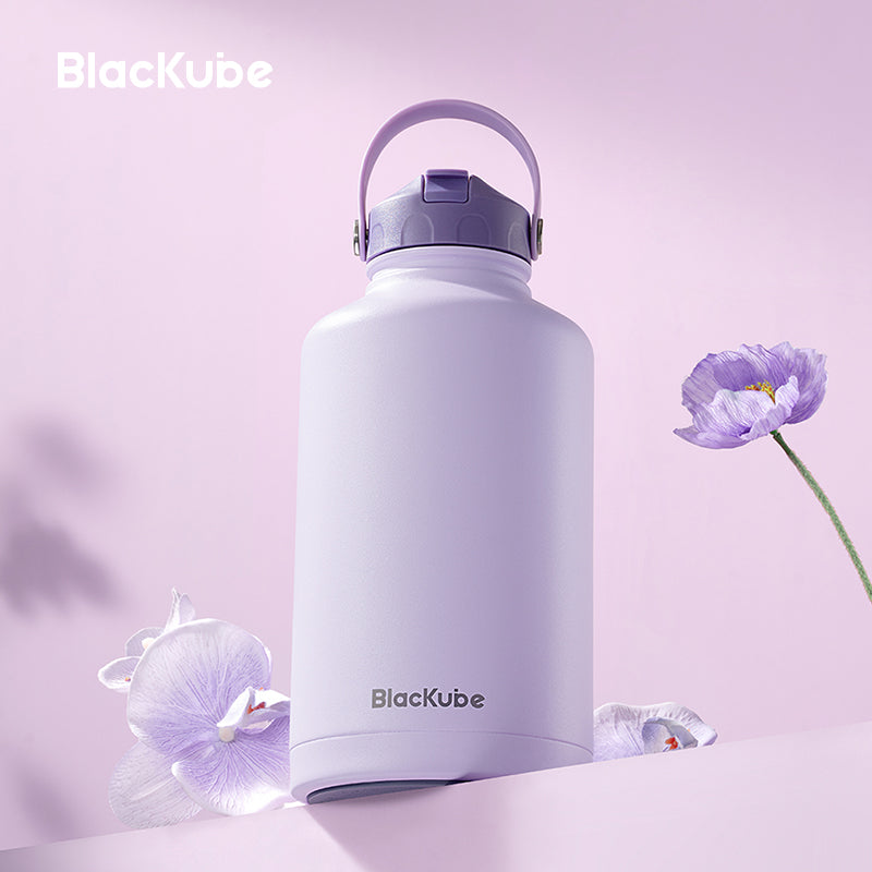 BlacKube 喝多多保溫杯 1800ml 不鏽鋼材質 保溫/保冷 超大容量 品牌授權正品 露營必備保溫壺 送吸管刷